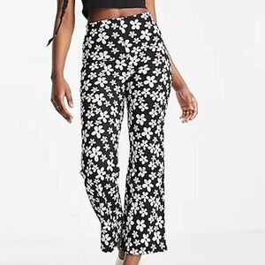 Urban Outfitters Floral Stretch Flare Pant